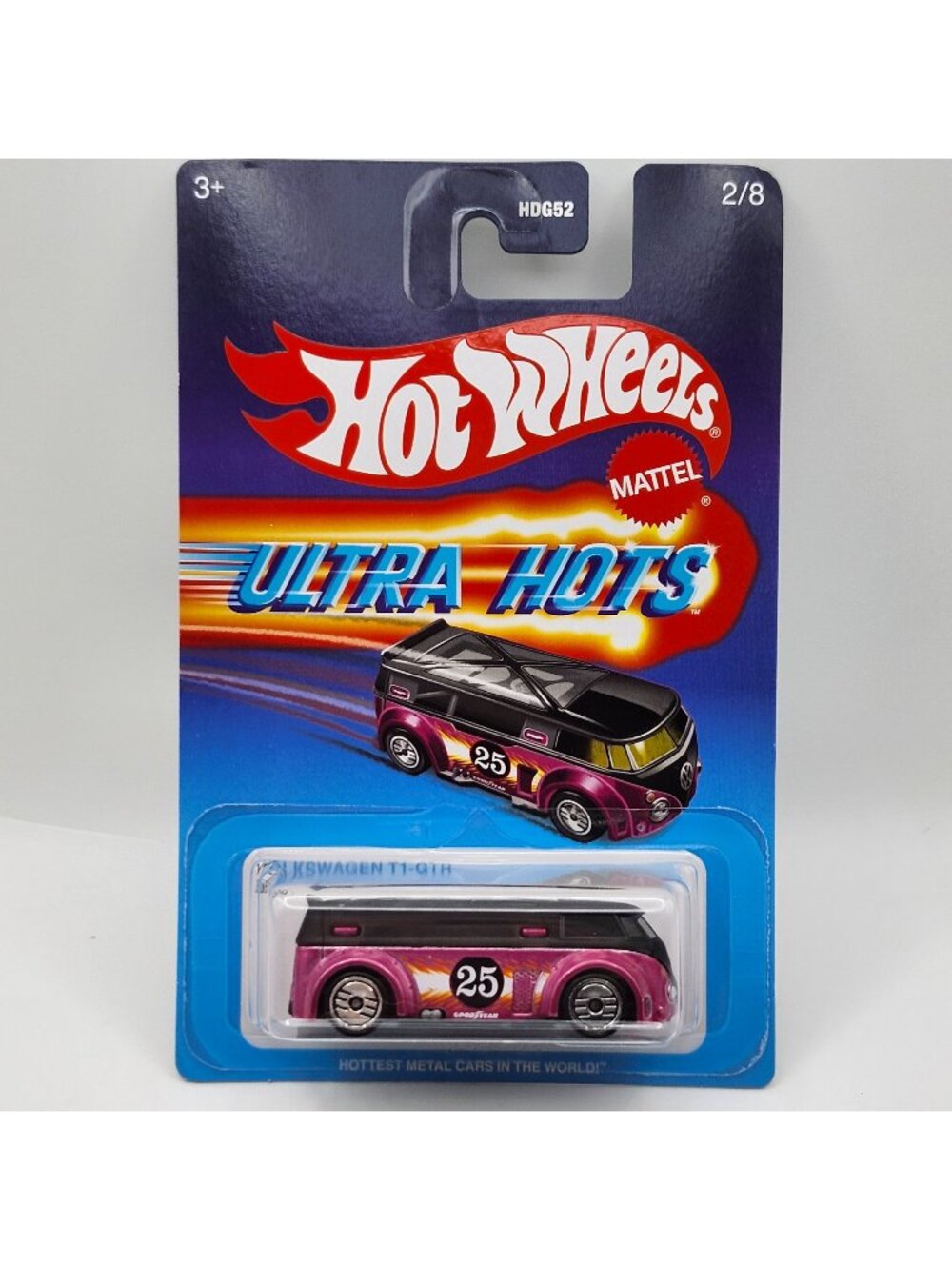 Hot Wheels Ultra Hots Volkswagen T1-GTR 2/8 Pink Black Target Exclusive